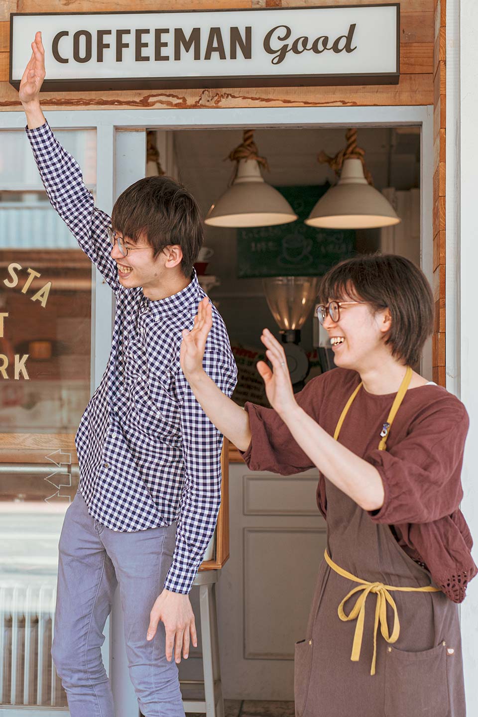 COFFEEMAN good Yudai and Yuri Hashimoto